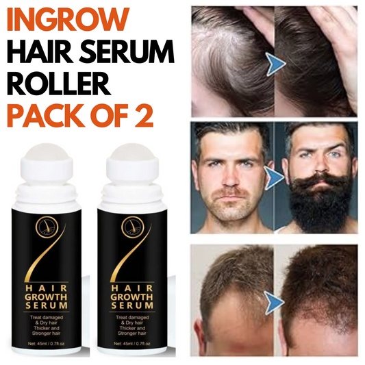 HAIR GROWTH SERUM ROLLER (PACK OF 2) (BUY 1 GET 1 FREE)